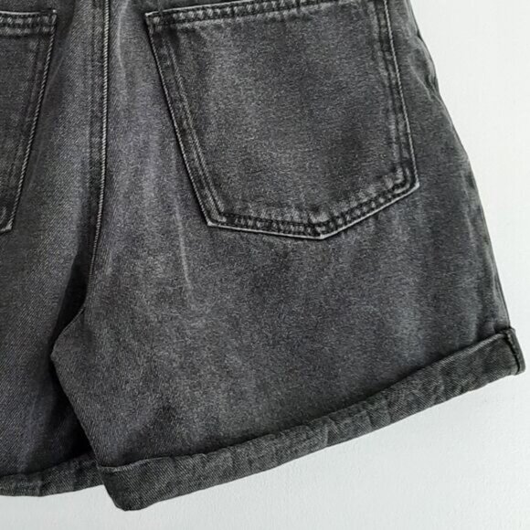 VERO MODA Tamira High Rise Stretch Paperbag Waist Jean Shorts Sz S - Picture 9 of 12